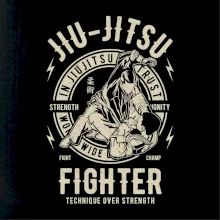 Jiu Jitsu logo guľaté