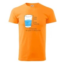 Technically, the glass is always full Technically, the glass is always full