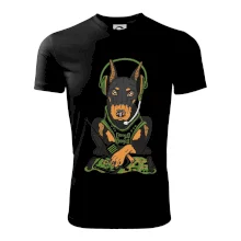 Bojový doberman (Pecka design)