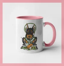 Bojový doberman (Pecka design)