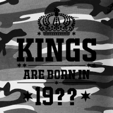 Kings are born in vlastný ročník