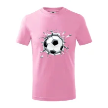 Futbalová lopta v triku Futbalová lopta v triku