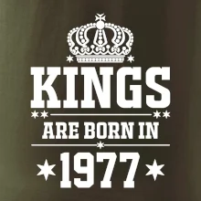 Kings are born in 1977