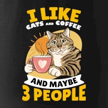 I like cats and coffee and maybe 3 people I like cats and coffee and maybe 3 people