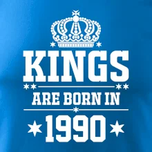 Kings are born in 1990