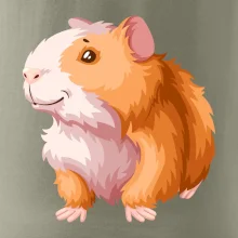 Morča - kreslené, bielo oranžové