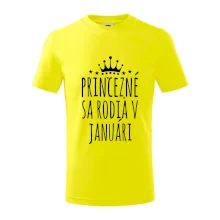 Princezné sa rodia v januári