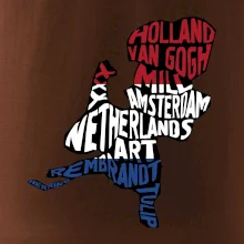 Mapy - názvy miest - Holandsko