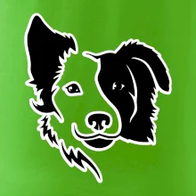 Border kólia obrys hlavy