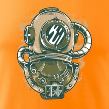 Starý potápačský skafander