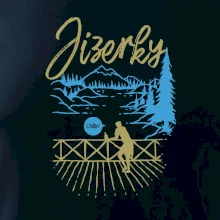 Jizerky - modrý les chill