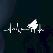 Piano ekg - krídlo Piano ekg - krídlo