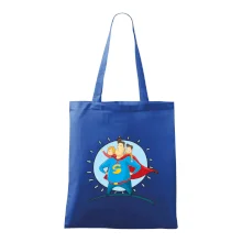 Táta superman - dievča a chlapec