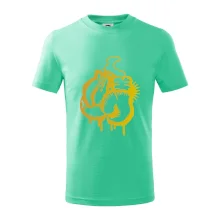 Box rukavice - zlatá potlač