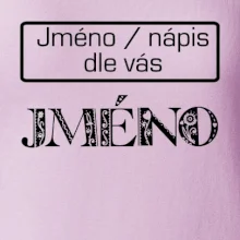 Folklór - meno - nápis