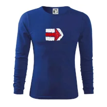 Párová turistická značka červená Párová turistická značka červená