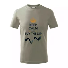 Keep Calm and Buy the Dip - koruna a graf