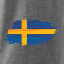 Švédska vlajka kreslená