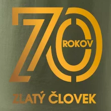70 rokov zlatý človek