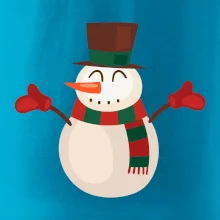 Vianočný snehuliak