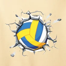 Volejbal lopta v triku