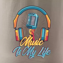 Music is my life slúchadlá Music is my life slúchadlá