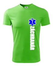 Nápis Záchranár + hviezda