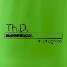 In progress titul Th.D. doktor / doktorka teológie