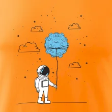 Astronaut s balónikom Astronaut s balónikom