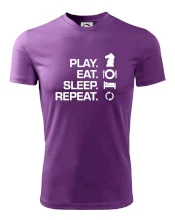 Eat sleep play - šach