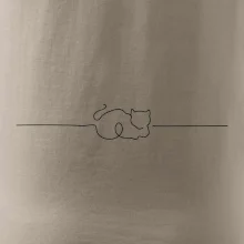 Mačka linka kreslená
