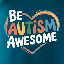 Be autism awesome srdce Be autism awesome srdce