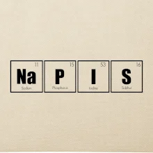 Vlastný nápis - periodická tabuľka