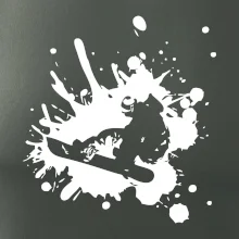 Snowboard splash