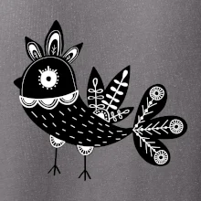 Vtáčik čiernobiely folklór