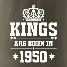 Kings are born in 1950