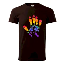 LGBT hand print