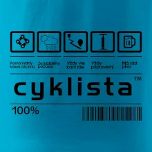 Čiarový kód - cyklista