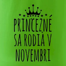 Princezné sa rodia v novembri