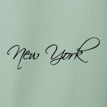 New York nápis písacím New York nápis písacím