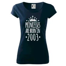 Princesses are born in 2003 Princesses are born in 2003