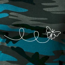 Dráha letu motýľa - slučka