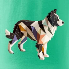 Border kólia zlepená z papiera