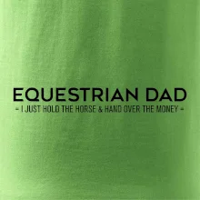 Equestrian dad - mom