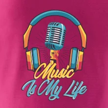 Music is my life slúchadlá Music is my life slúchadlá