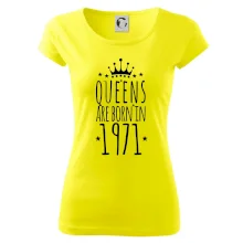 Queens are born in 1971