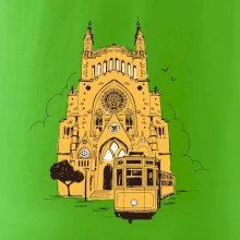 Mallorca - katedrála a električka