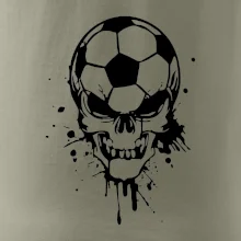 Fotbal lebka splash