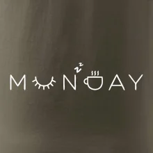 Monday nápis