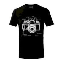 Nákres starý fotoaparát